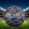 Batman Print Size 5 Soccer Ball, PU Wear Resistant Football for Match Training and Daily Practice, Birthday Gift for Soccer Fans