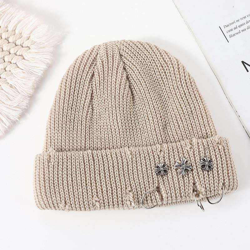 Knit Hat For Men Women Fall Winter Acrylic Warm Windproof Outdoor Sports Fashion Accessory