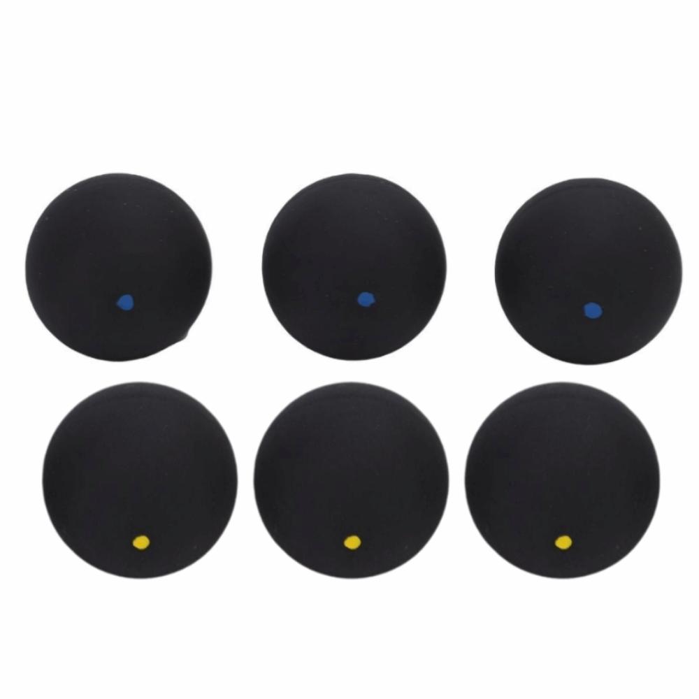 3PCS Low Bounce Squash Ball Set Slow Speed Squash Ball Combo Set Club Training
