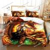 Anime Genshin Impact Paimon Bedding Set Duvet Cover Bedroom Comforter Covers Single Twin King Size Quilt Cover Home Textile