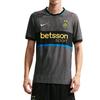 Men's Nike Soccer Jerseys Men's Iron Gray/Black/Tour Yellow V-neck Moderate
