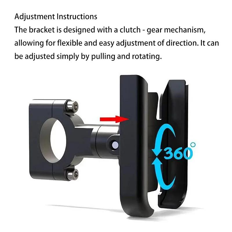 2025 New For Piaggio MP3 250 300 500 HPE Sport Scooter Motorcycle Accessories Handlebar Mobile Phone Holder GPS Stand Bracket