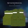 Reflective Mesh Breathable Safety Workwear for Food Delivery and Designated Drivers