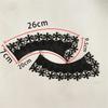 sales of 1-10 pieces Black and white embroidery hollowed out Shredded milk decoration DIY sewing lace accessories
