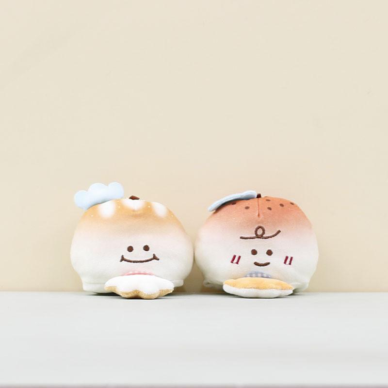 Cat Plush Smiling Keychain With Soft Pp Cotton Filling For Decoration Or Gift