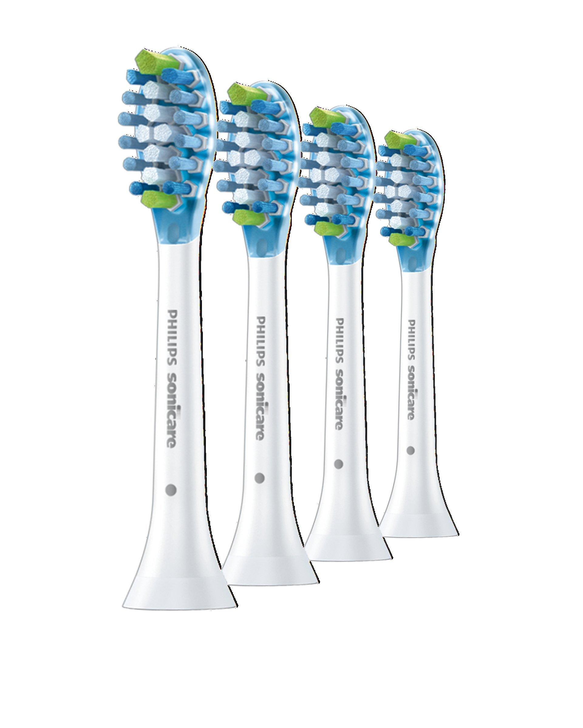 

Philips Sonicare AdaptiveClean Brush Heads for Electric Toothbrushes [Standard Type, Set of 4] HX9044/05