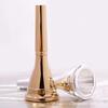 Brass French Horn Mouthpiece Gold Silver Plated Professional Sound Clarity for Band Rehearsals and Live Performances