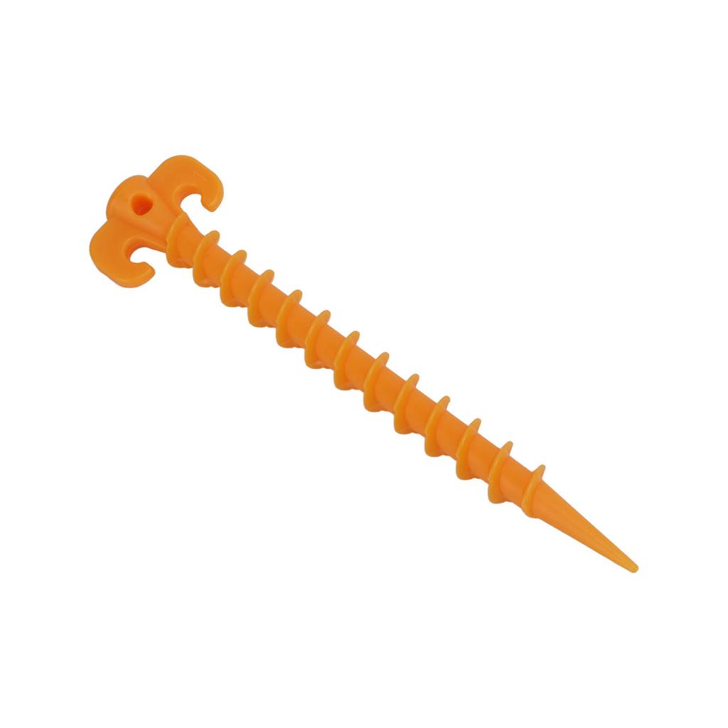 Tent Nails Outdoor Camping Trip Screw Spiral Tent Peg 20cm Ground Nails Peg Hook Stakes