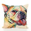 Pet Cute Dog Pillow Case Throw Pillow Cover Sofa Cushion Cover Home Office Decor