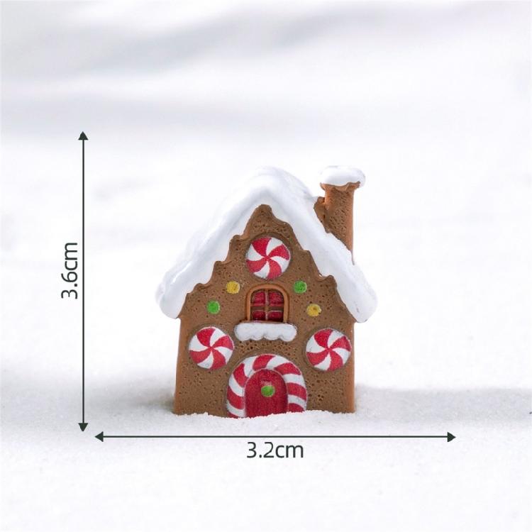 Obrutbar Julkristallkula Prydnad Jultomte Snögubbe Harts Hantverk Kreativ Design För Hem Kontor Dekoration