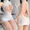 Sex Underwear Sexy No-Take Pajamas Passion Set Large Size Hot Uniform Sweater Temptation Midnight Charm Autumn and Winter