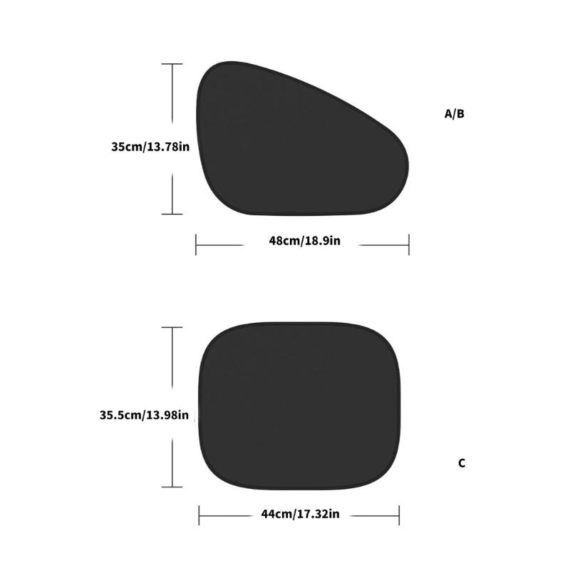 Universal Electrostatic Car Window Shade Heat Reducing Panel Easy Remove Design For Home Office Vehicle Use