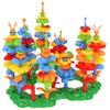 Construction Blocks for Building a Garden Flowers Garden Puzzle 124pcs.
