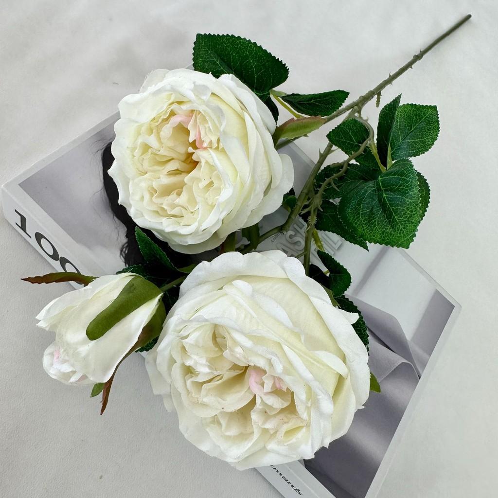 Flower Artificial Rose Wedding Hotel Restaurant Room Decoration Ornament Desktop