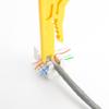 RJ45 RJ11 Crimpzange 3-in-1 Netzwerk-Crimpzange Cutter Abisolierzange für 6P 8P RJ12 Ethernet LAN-Kabel