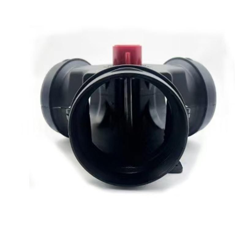New 1Pcs T Branch Splitter Pipe Joiner Connector 90mm To 75mm Valve Flap Adjustable Air  Heater Vent Ducting For Car Truck