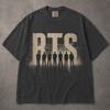 Vintage Kpop Boy Band Tour Graphic T-Shirt Retro Concert Comfort Tee Unisex T-Shirt
