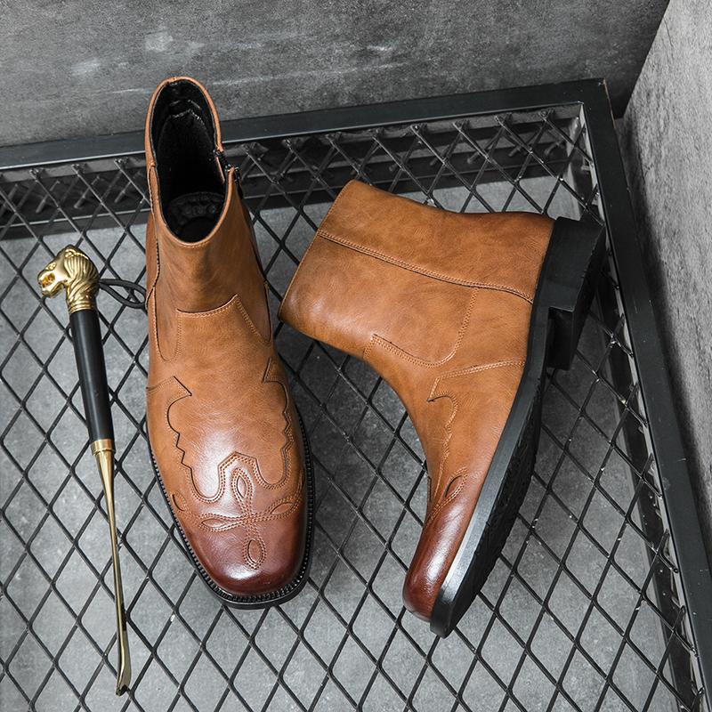 Fashion Shoes Men Casual Leather Business Shoes Formal Fashion Dress Tenis De Hombre Moccasins Mokasin Tenis Caballero Designer