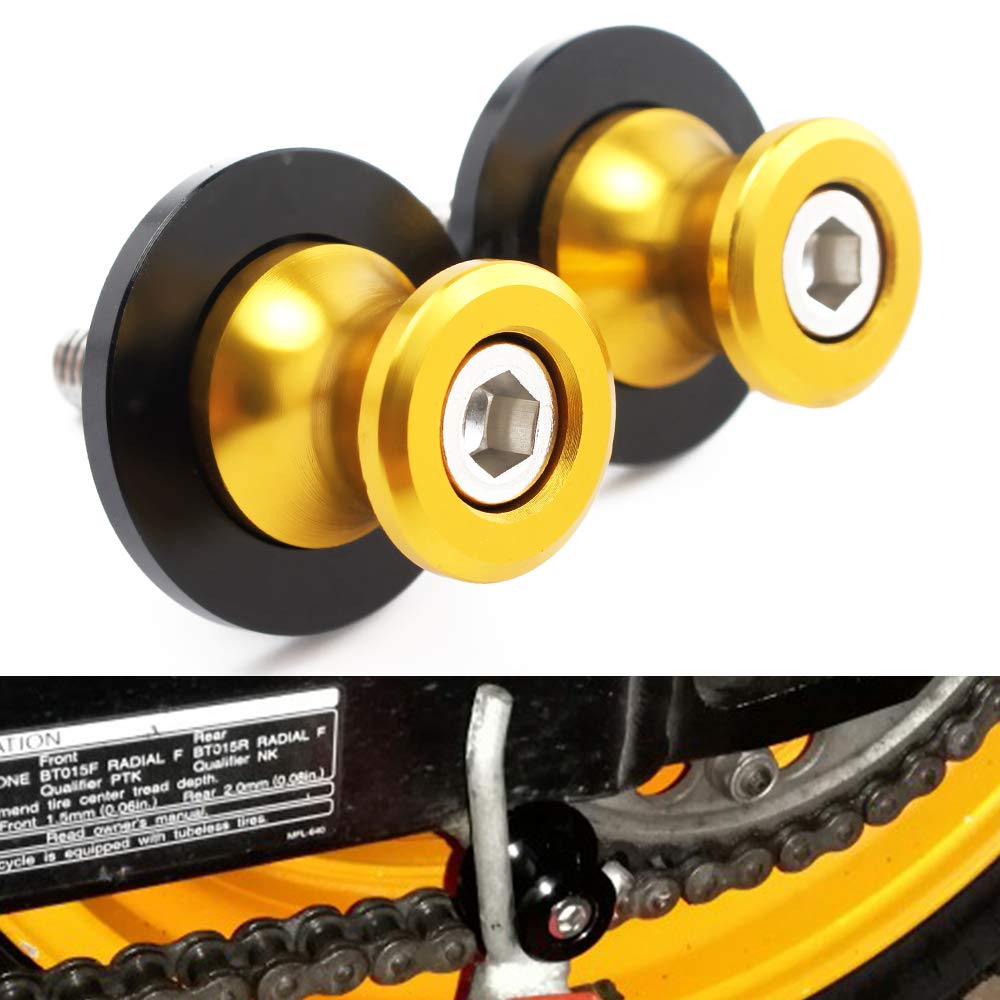 6MM M6 *1.5 Aluminum bobbin, rear stand hook/swing arm Compatible
