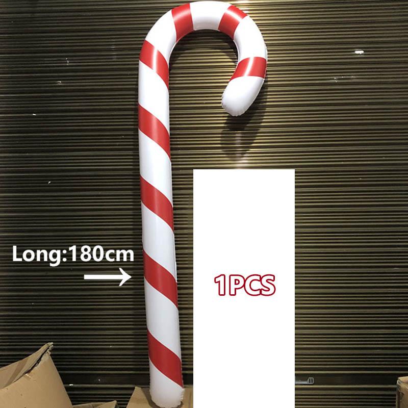2026 Giant banana Decoration Inflatable Christmas Canes Lollipop Balloon for Home Party Ornaments Bar Atmosphere Props