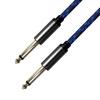 6.5mm Dual Core Male-to-Male Audio Cable for Speaker, Amplifier, Mic, Guitar, Keyboard, Mixer