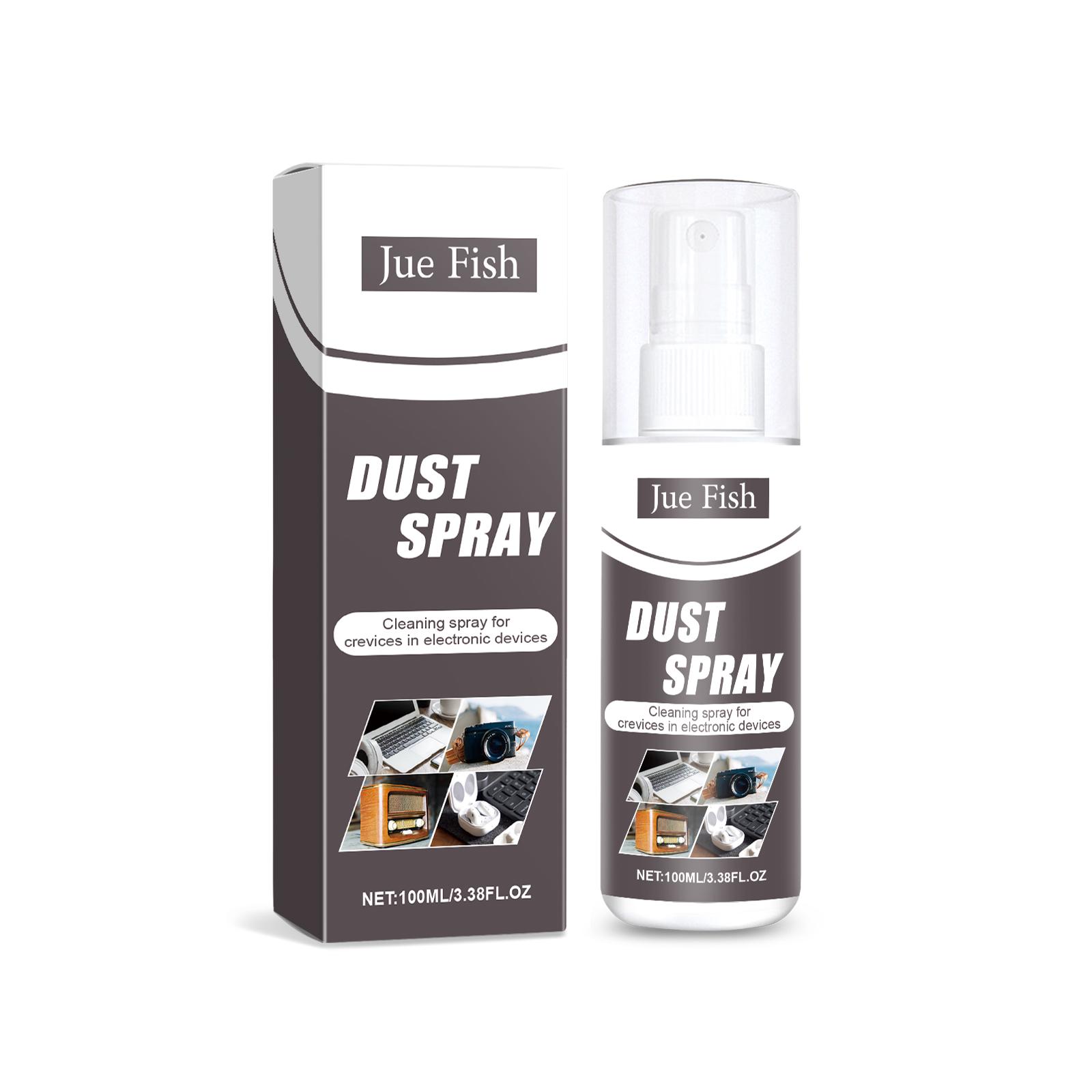 Jue-Fish Keyboard dust removal cleaning spray Computer air gap dust removal and multi-purpose cleaner 100ml