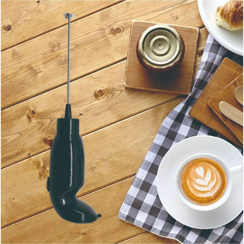 Ergonomics Portable Eggbeater Multifunctional Mini Blender Foamer Handheld Mixer For Coffee