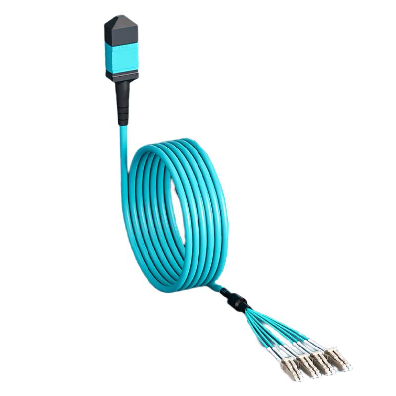 

BOSOND MPO-LC OM3 Multimode Fiber Optic Patch Cable