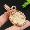 Natural Psilomelaine Dendritic Gemstone Copper Wire Wrap Pendant 2.64 N7u55