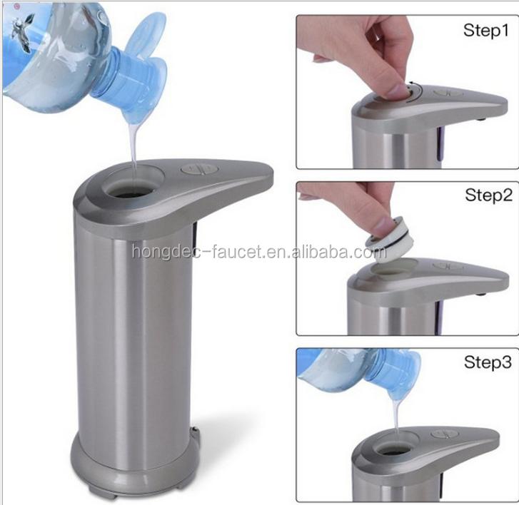 3 Volume Control Stainless Steel Automatic Foam Soap Dispenser with Touchless Technology 1 Year Warranty