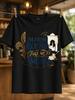 Ornate Bosnia Travel Mosque Arch Coffee Cup Airplane Trail And Script Lettering Elegant Blue Gold Unisex All TShirt