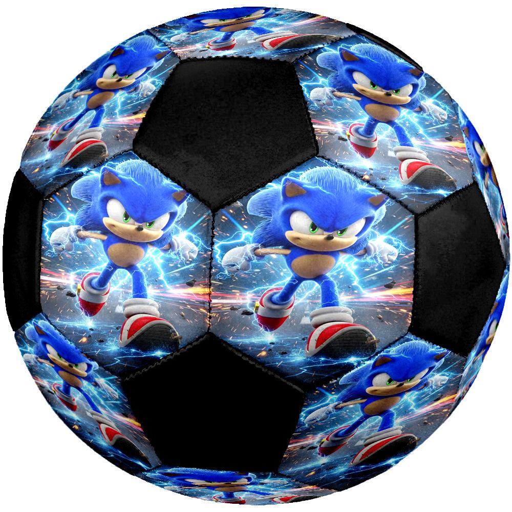 Sonic Theme Size 5 Soccer Ball, Suitable for Both Indoor and Outdoor Matches, a Gift Suitable for Everyone.