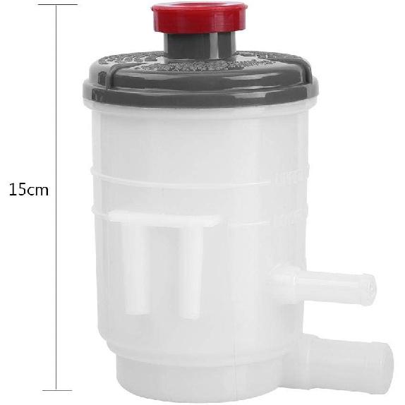 Power Steering Pump Reservoir For 53701SDAA01 Direct Fit Replacement Oil Bottle With Inlet Outlet Connectors