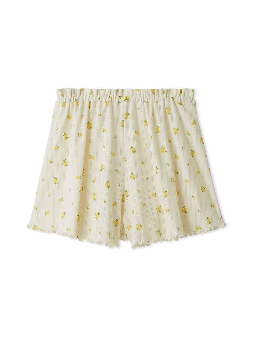 

Шорты с узором «Маленькие розы» Gelato Pique PWCP254246YELF Иглопробивные