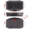 5-Grid Gun-Color Fishing Tackle & Lure Storage Box