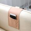 Multipurpose Cotton Linen Hanging Bedside Storage Bag Sofa TV Remote Control Desk Organizer Pockets Bed Holder Pockets