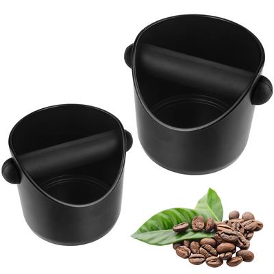 Espresso Grounds Container Cafe Accessories Anti Slip Coffee Grind Dump Bin Coffee Grind Knock Box Household Coffee Tools