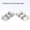 Wave Shape Stainless Steel Taco Display Stand Up Holder Rack Shell 1-4 Tacos
