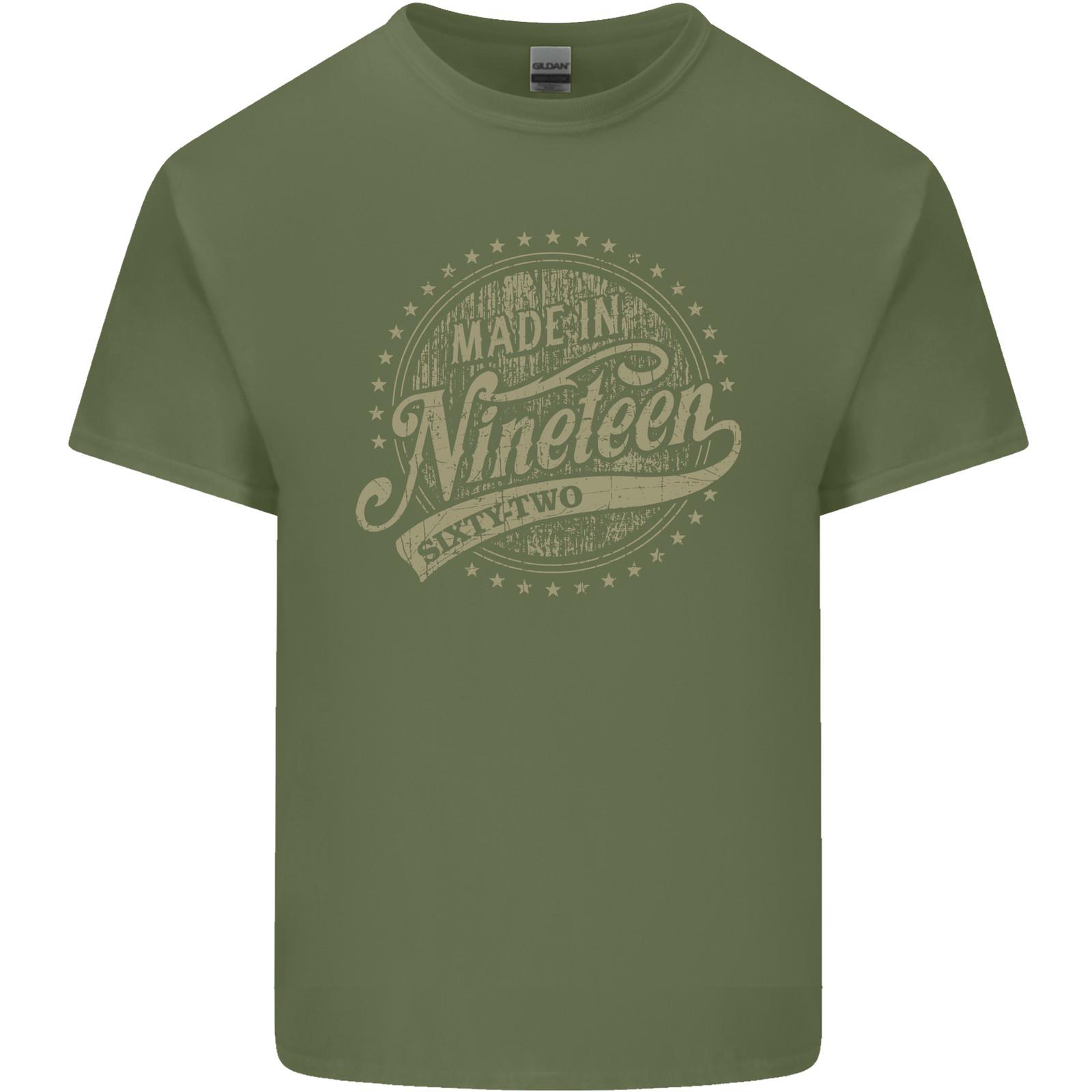 Distressed 63rd Birthday Made In 1962 Mens Light Cotton T-Shirt Mens Womens Tees Top XL