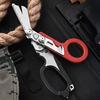 Notfallschere Taschenfaltbare Schere Kompaktes Design Tragbar Multifunktional Traumaschere