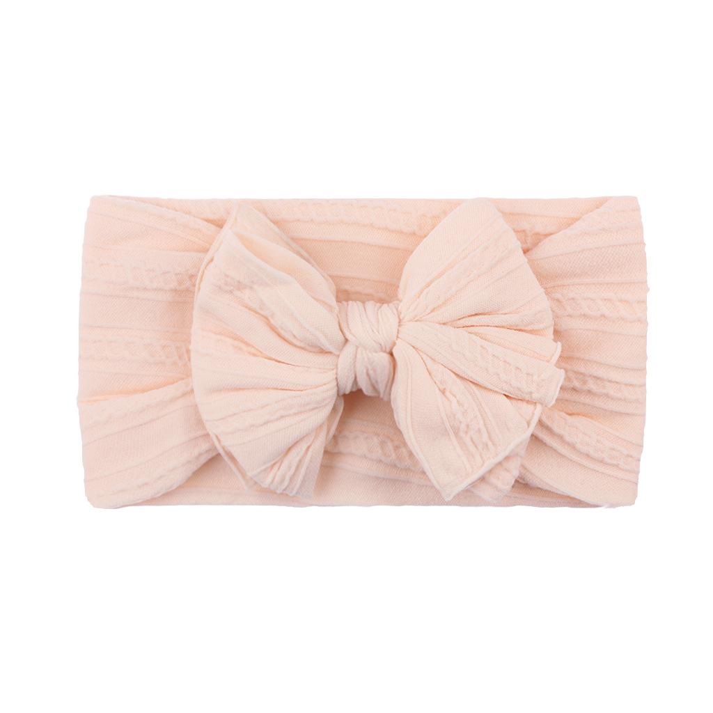 2022 Soft Nylon Jacquard Baby Headband - Elastic & Stylish Children's Hair Accessory
