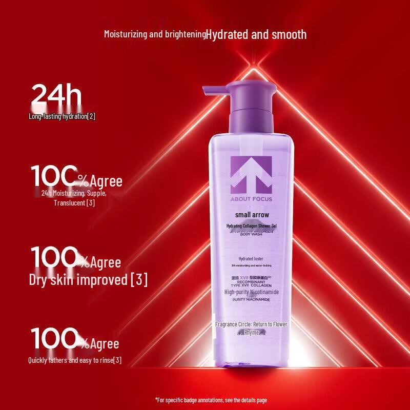 Little Arrow Hydrating Collagen Moisturizing Shower Gel Bundle