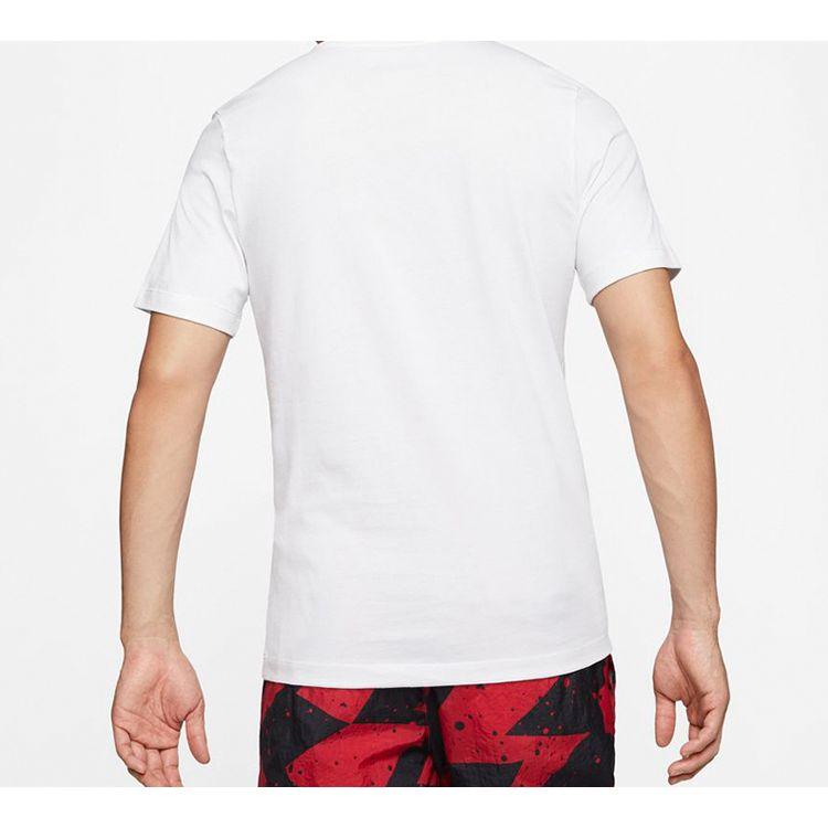 Jordan Printed Crew Neck Short Sleeve T-Shirt Men Tops CJ6245-100