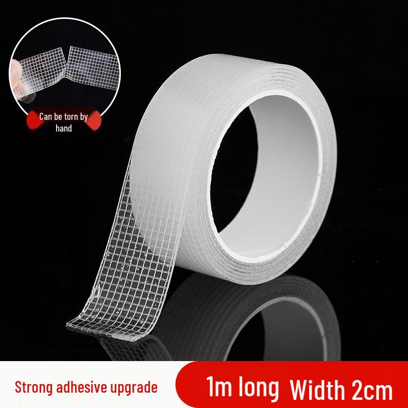 High-Viscosity Nano Double-Sided Fabric Tape with Transparent Sticker Backing