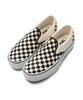 Vans Classic Slip-On Stackform - (Checkerboard) Black:Classic White / Vn0A7Q5Rtyq1