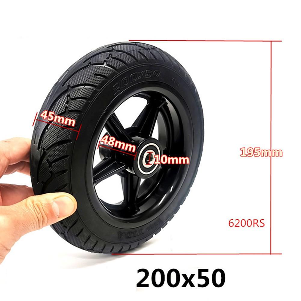 Buy 8 Inch Electric Scooter Front Wheel Solid Tire 200x50 Full Wheel
