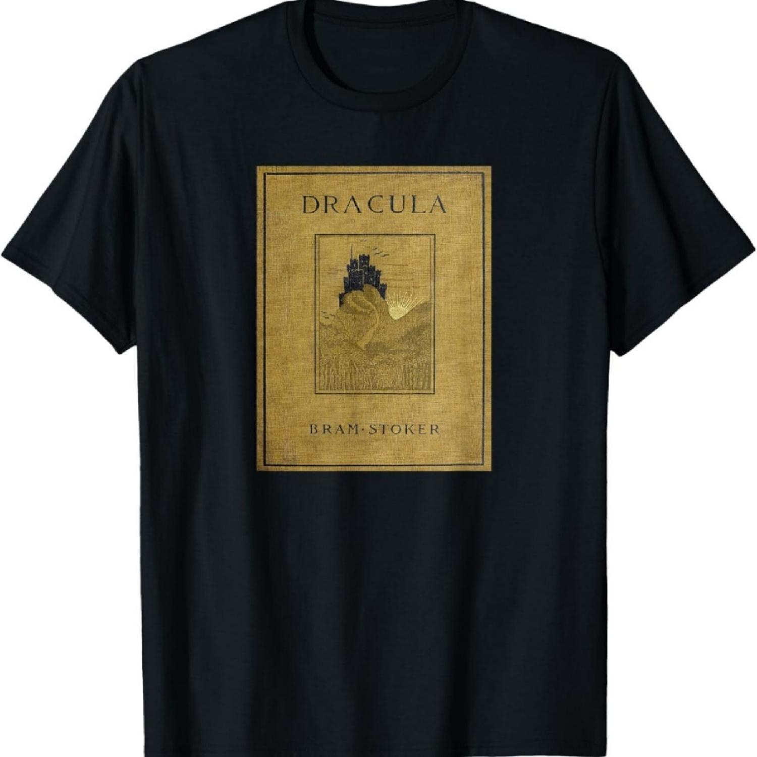 

Dracula s Castle Book Cover T-Shirt XXXXXL чорний