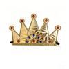 Royal Gold Crown Headdress for Kids' Costume Party