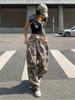 Spring/Autumn Sexy Girl Women's New High Waist Wide Leg Pants Loose Fit Slimming Casual Overknee Long Pants