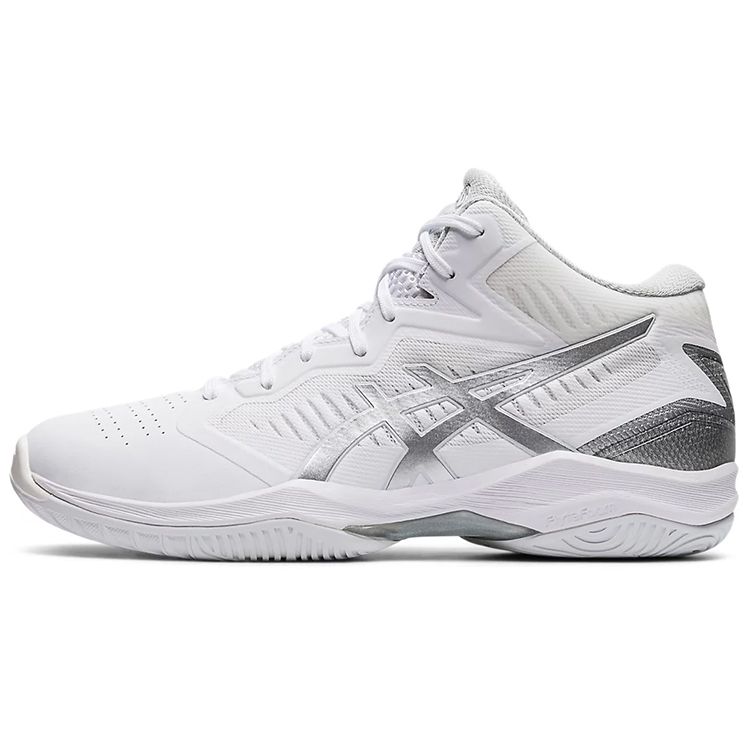 

Кроссовки унисекс ASICS Gelhoop V12 Wide Pure Silver белые 1063A020-101